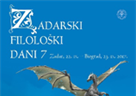 ZADARSKI FILOLOŠKI DANI